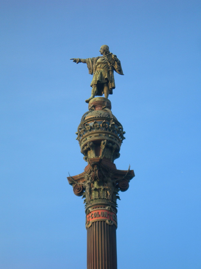 Monumento a Colón (Barcelona) - La Península Ibérica